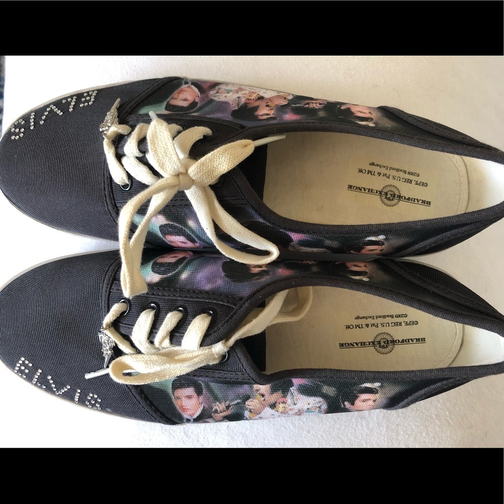 Rare - Bradford Exchange Bling Elvis Presley Shoes